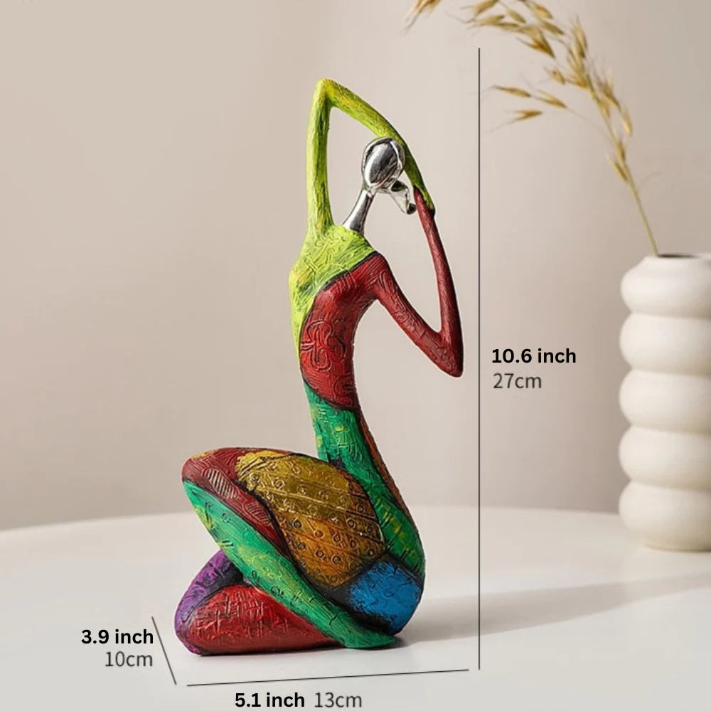 J.Y.R® Abstract Colorful Women Sculptures