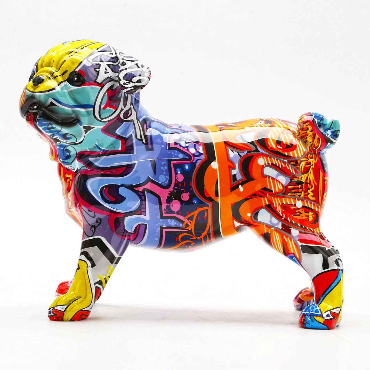 J.Y.R®Pug Nordic Painted Statue