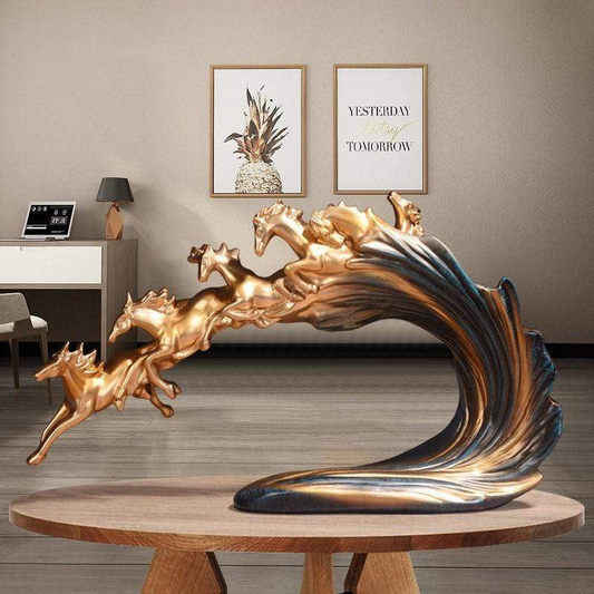 J.Y.R® Horse Sculpture Galloping