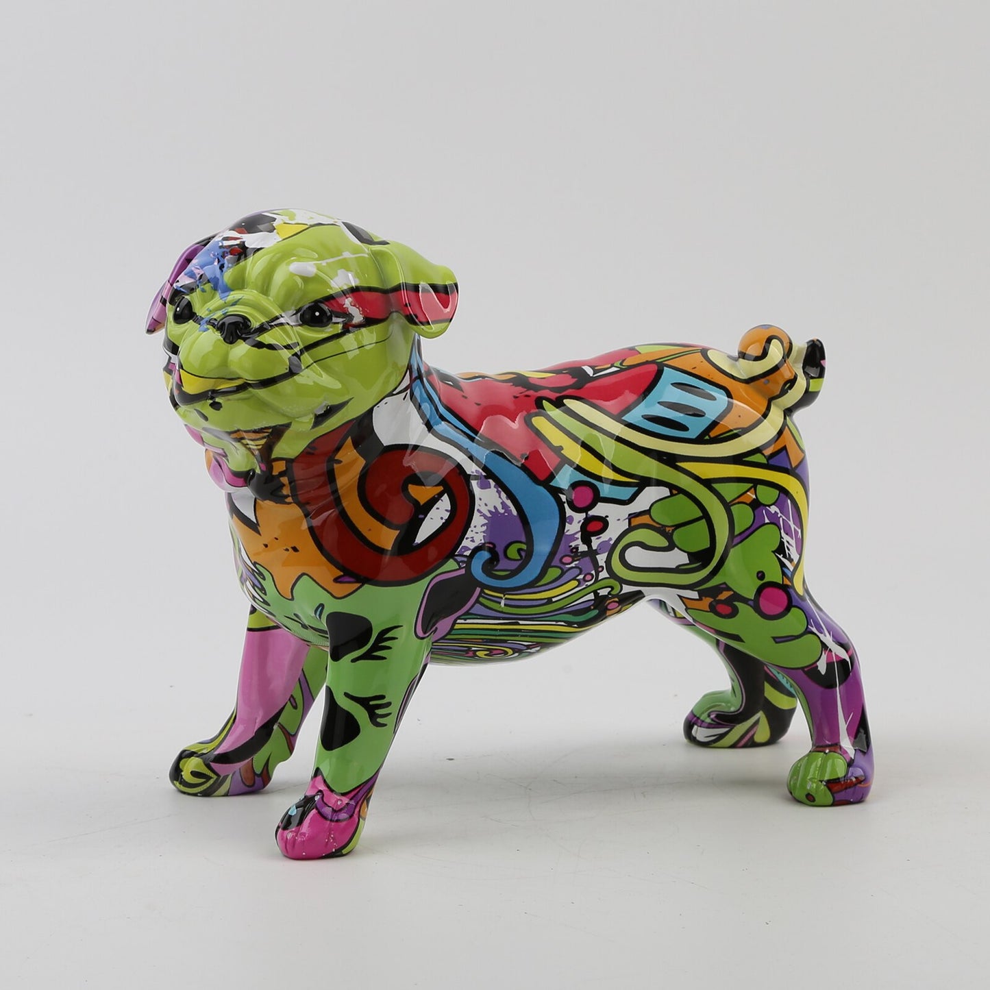 J.Y.R®Pug Nordic Painted Statue