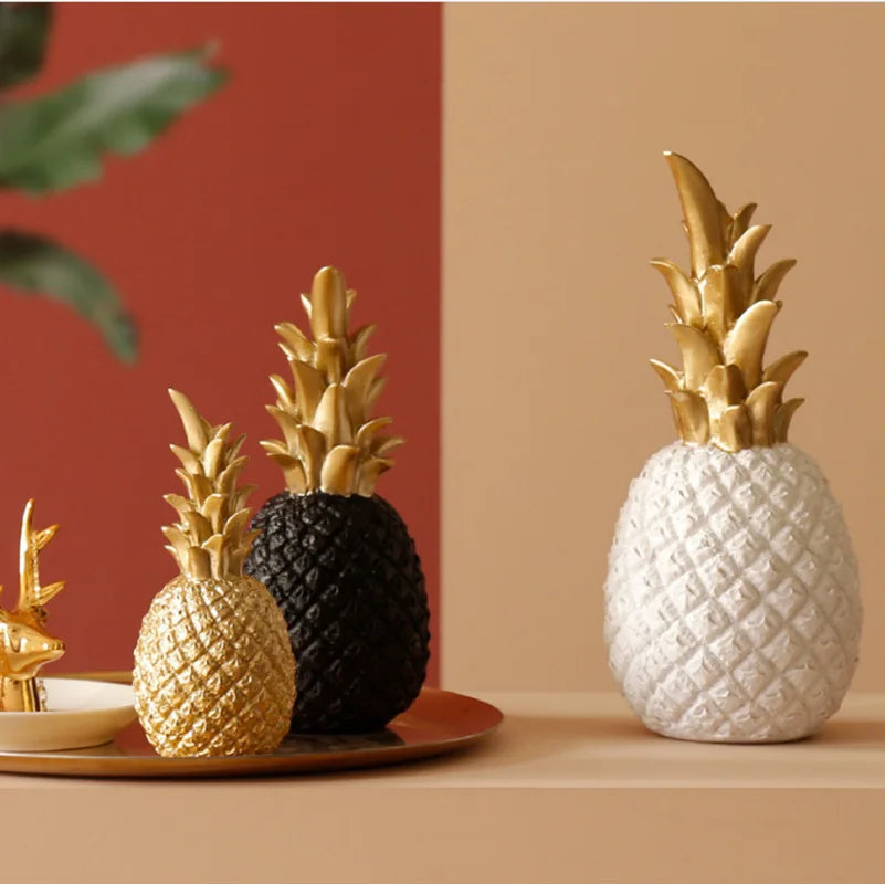 J.Y.R® Gold Pineapple Craft Decoration