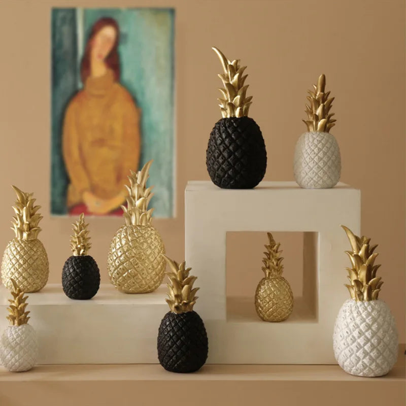 J.Y.R® Gold Pineapple Craft Decoration