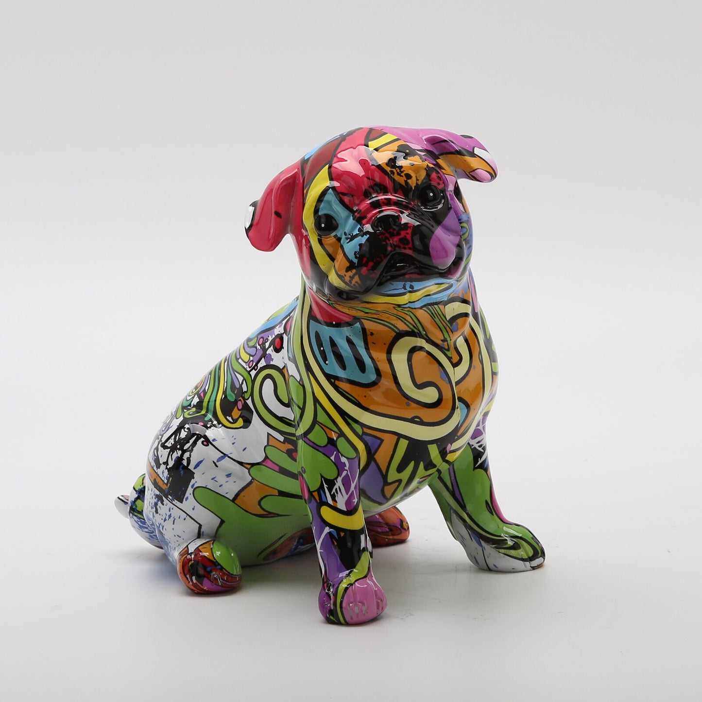 J.Y.R®Pug Nordic Painted Statue