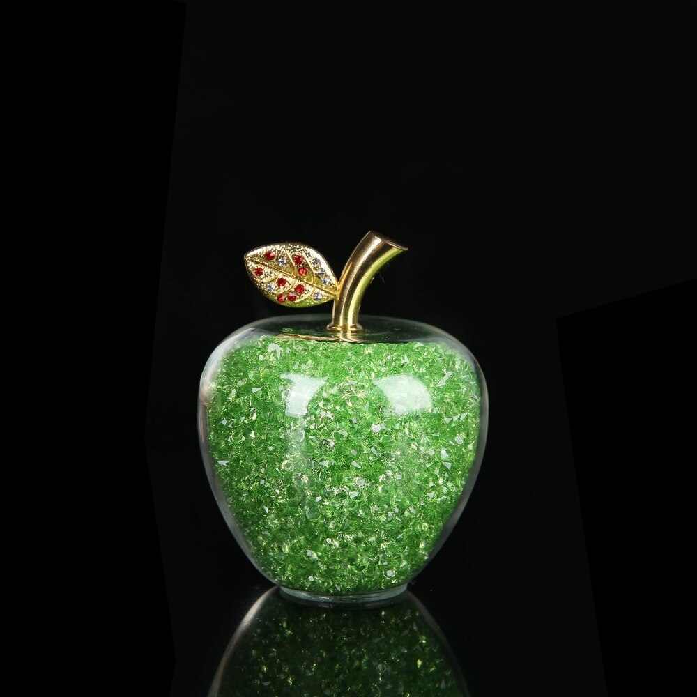 J.Y.R®Handmade Crystal Apple Figurine