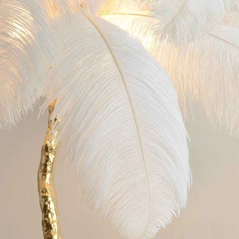 J.Y.R® Ostrich Feather Lamp