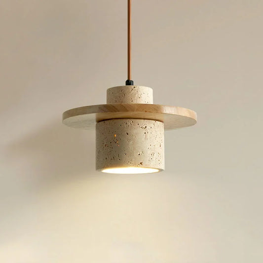 J.Y.R® Rustic Concrete Pendant Light – industrial-style concrete pendant lamp with E27 socket.