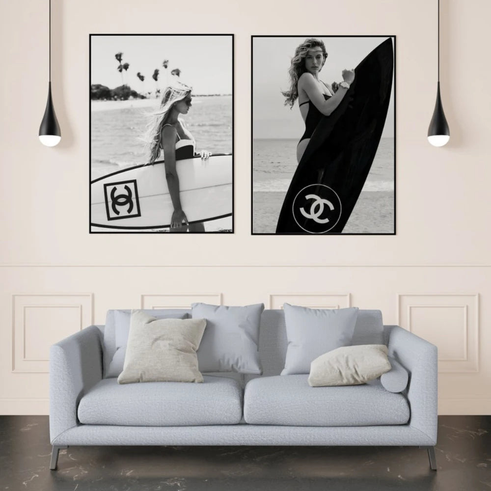 J.Y.R® Surf Chic Designer Wall Art