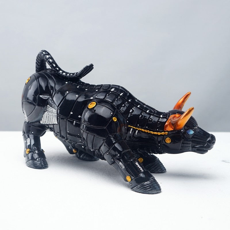 J.Y.R® Crypto Bull Statue