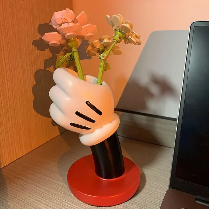 J.Y.R® Creative Mickey Mouse Holding Vase