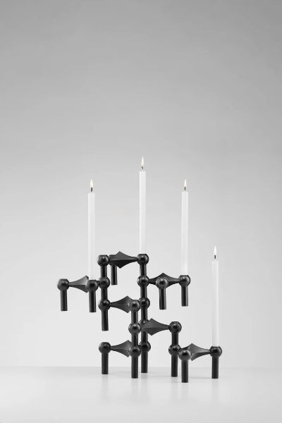 J.Y.R® Molecular Structure Metal Candle Holder