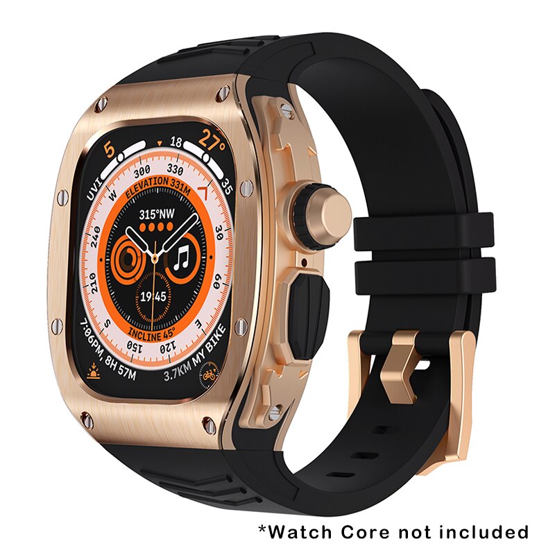 J.Y.R®Stainless Steel Luxury Apple Watch Cases for Apple Watch Ultra