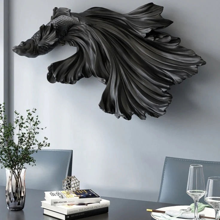 J.Y.R® Nordic Fighting Fish Wall Sculpture