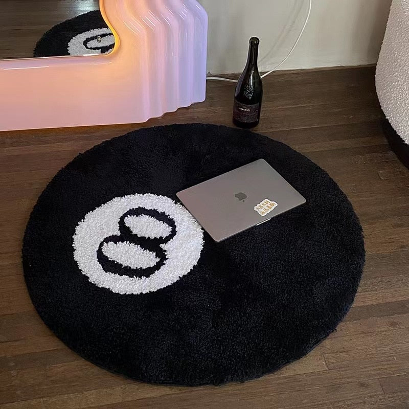 J.Y.R 8 Ball Rug