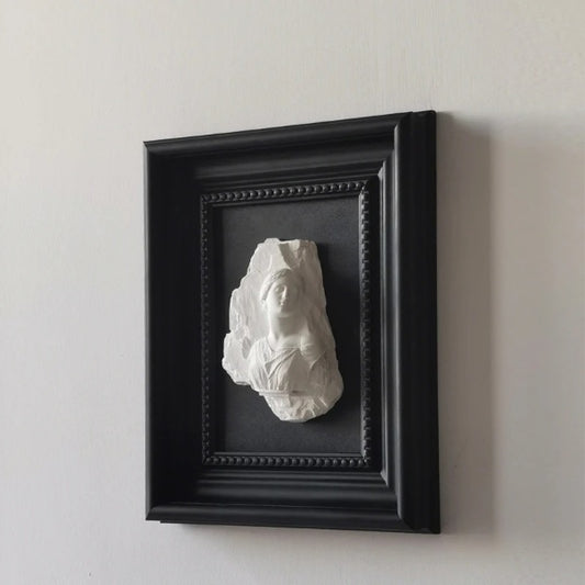 J.Y.R® Niobe's Daughter Framed 3D Relief Sculpture