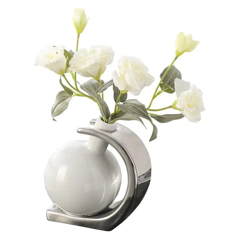 J.Y.R® Minimalist Ceramic Flower Vase