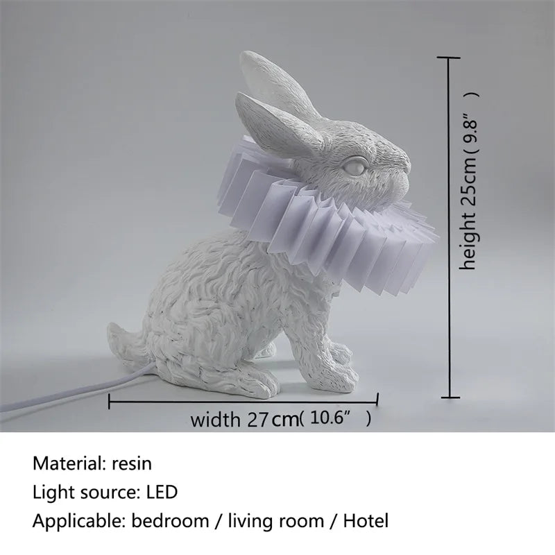 J.Y.R® Modern LED Rabbit Table Lamp