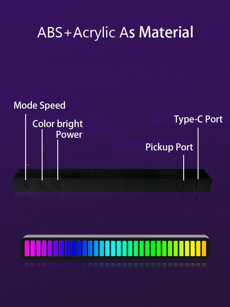 J.Y.R®LED Dancing Music Light