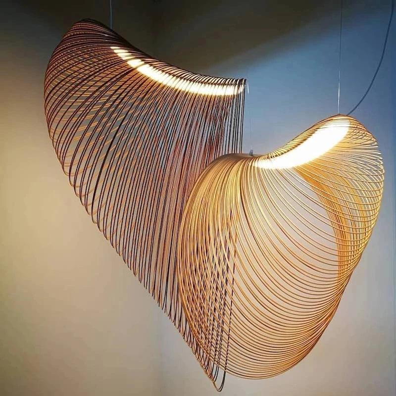 J.Y.R® Modern Wood Art Chandelier