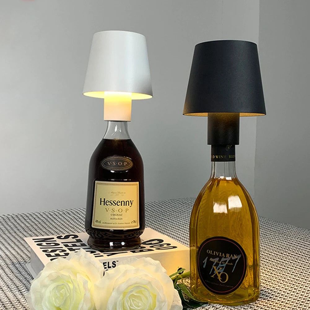 J.Y.R® LED Wine Bottle Table Lamp