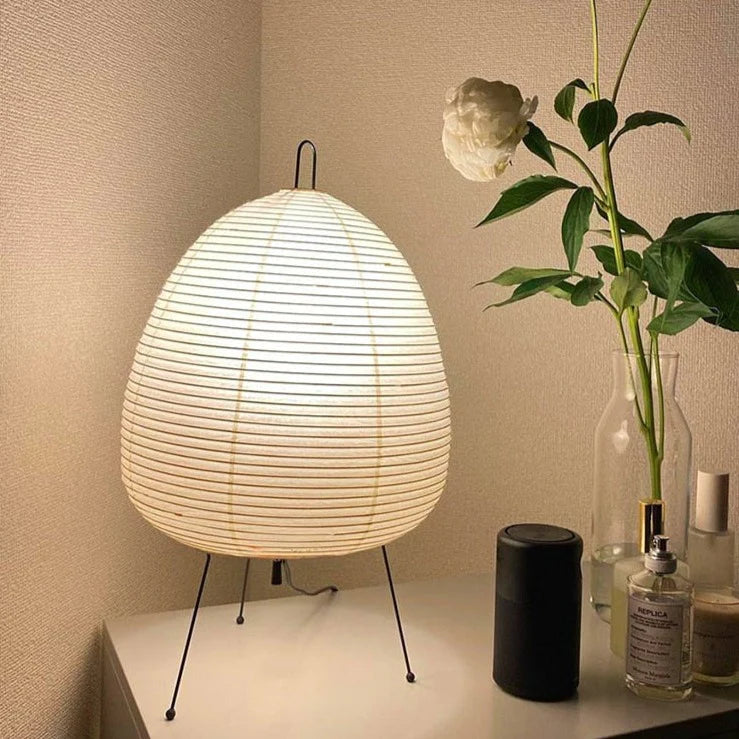 J.Y.R®LED Japanese Rice Paper Table Lamp