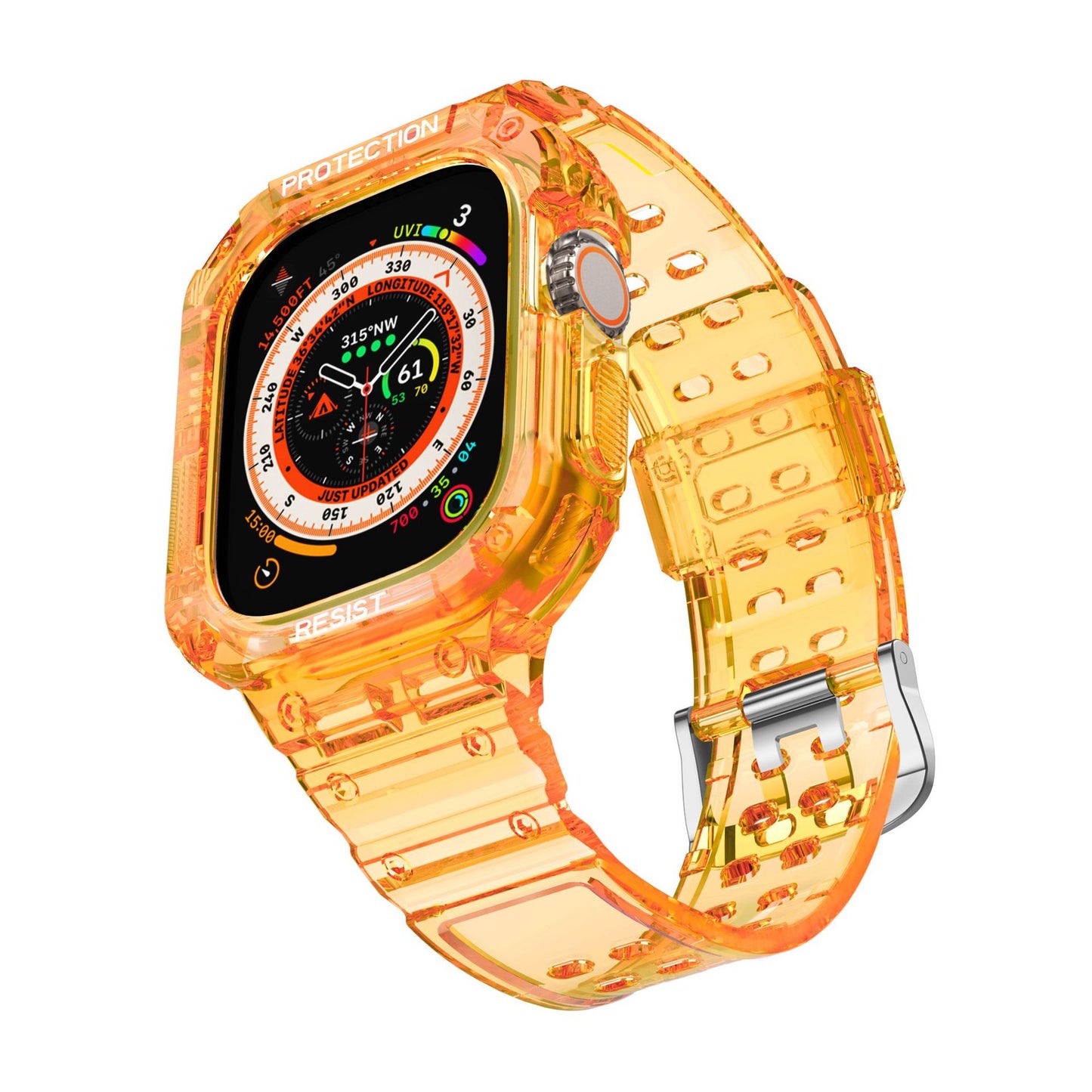 J.Y.R®Transparent Luxury Apple Watch Cases for Apple Watch Ultra