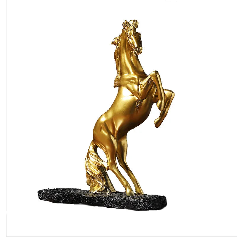 J.Y.R® Golden Horse Wine Holder