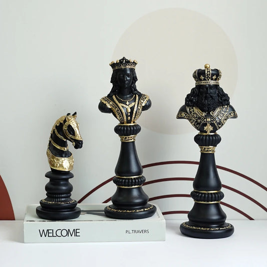 J.Y.R® Chess Piece Statue Collection