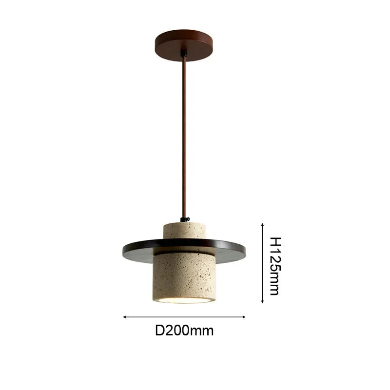 J.Y.R® Rustic Concrete Pendant Light