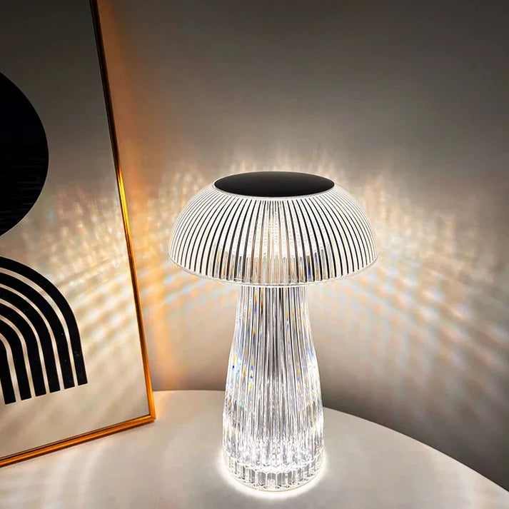 J.Y.R® 16-Color LED Mushroom Table Lamp