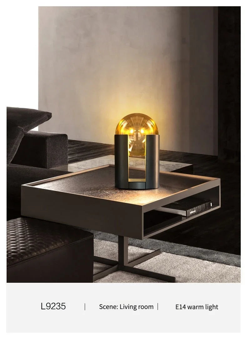 J.Y.R® Contemporary Glass LED Table Lamp