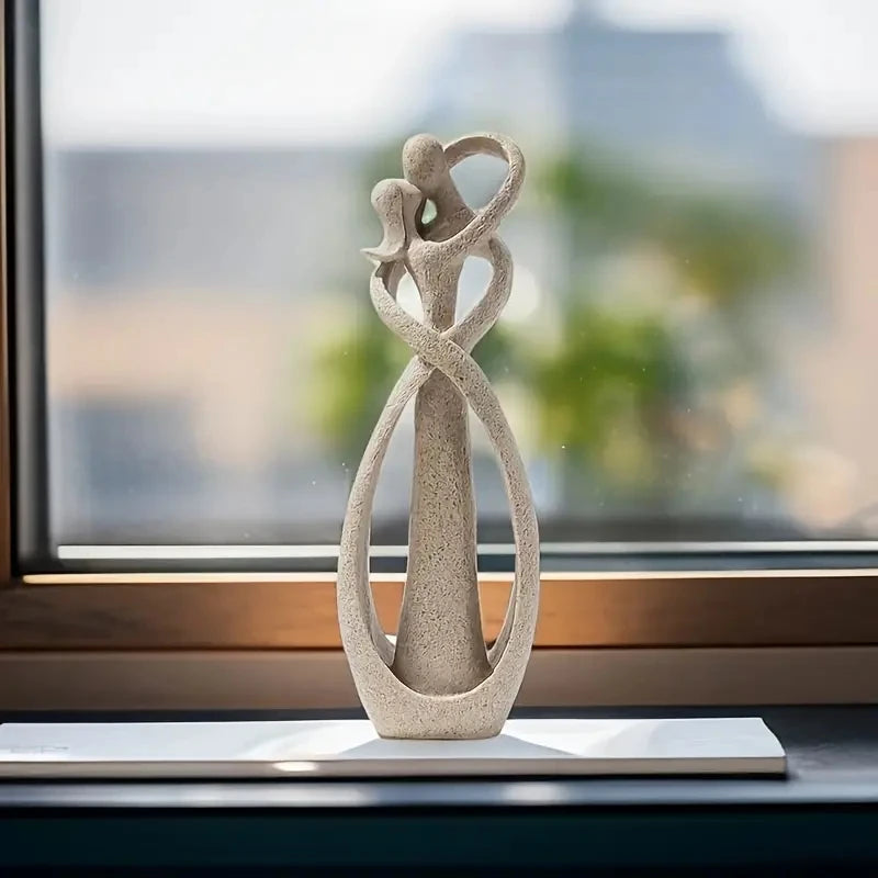 J.Y.R® Abstract Couple Embrace Sculpture