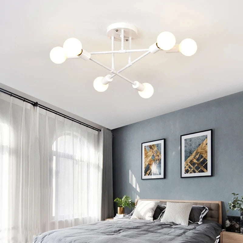 J.Y.R® Vintage Multi-Head Ceiling Pendant Lamp