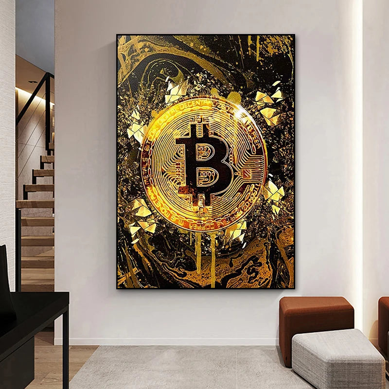 J.Y.R® Crypto Vista Bitcoin Art Collection