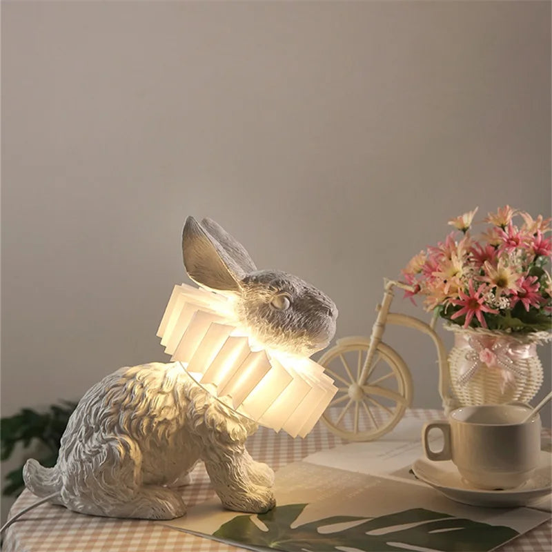 J.Y.R® Modern LED Rabbit Table Lamp