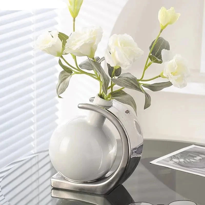 J.Y.R® Minimalist Ceramic Flower Vase