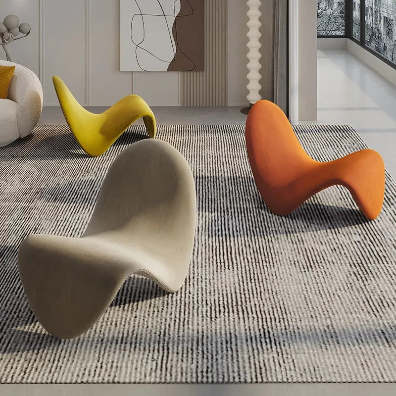 J.Y.R® Contemporary Tongue-Design Lazy Chair