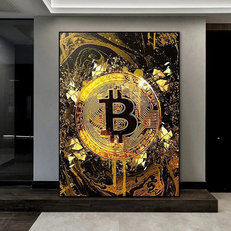 J.Y.R® Crypto Vista Bitcoin Art Collection