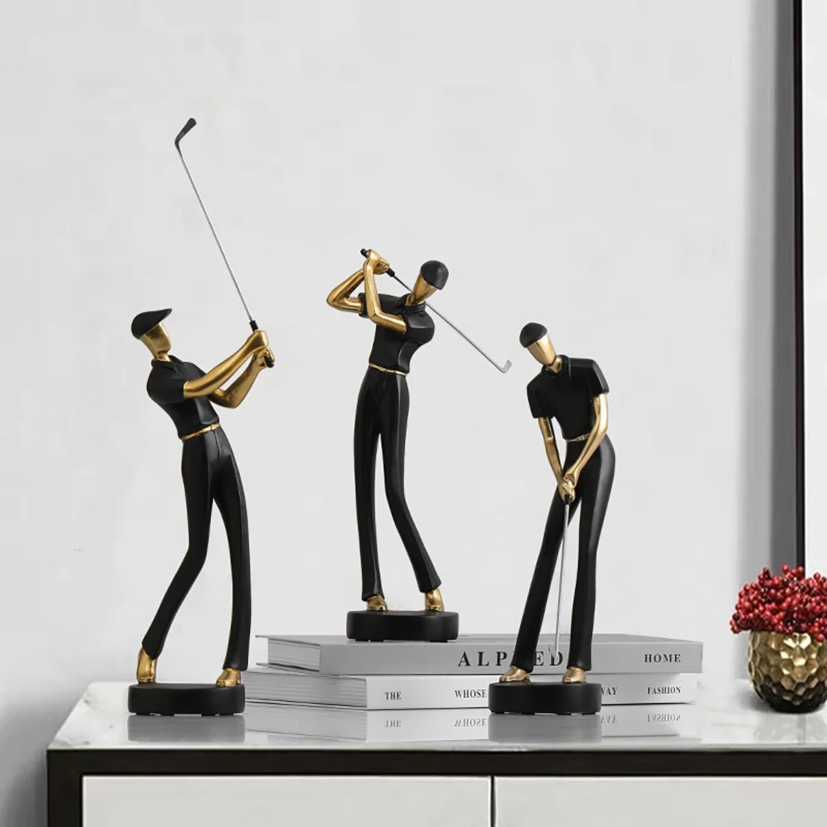 J.Y.R® Abstract Golfer Figurine