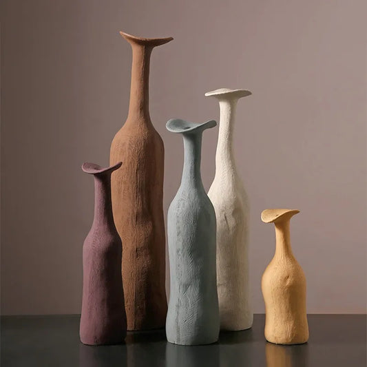 J.Y.R® Morandi Color Nordic Style Vase Decoration