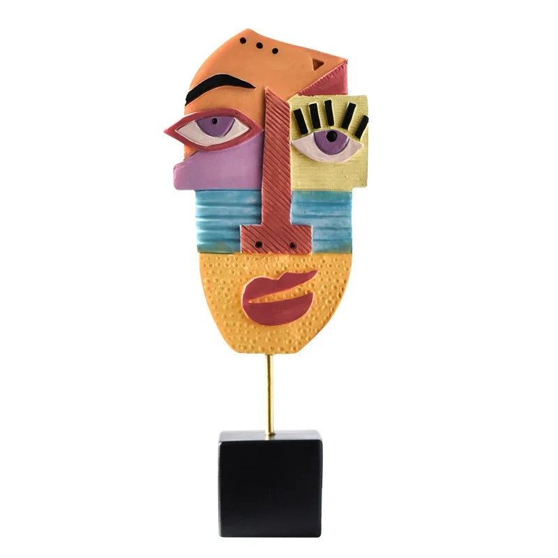 J.Y.R® Abstract Face Sculpture