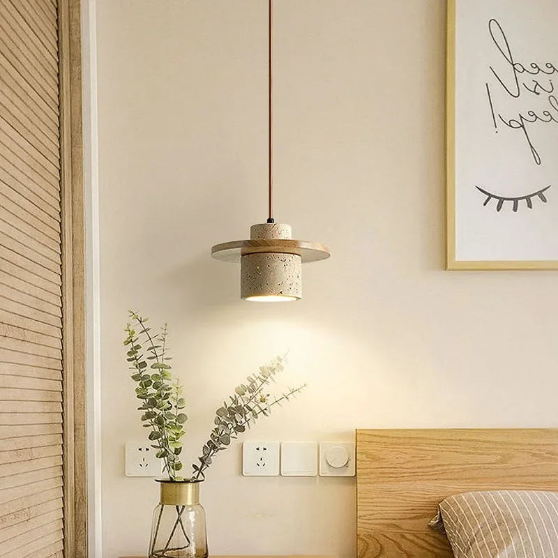 J.Y.R® Rustic Concrete Pendant Light