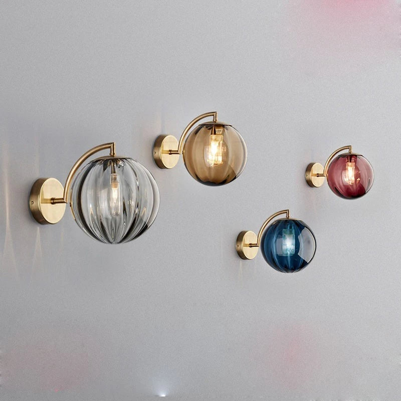 J.Y.R® Modern Glass Ball Wall Lamps