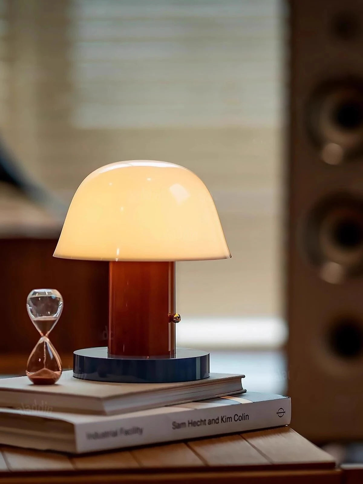 J.Y.R® Cordless Mushroom Table Lamp