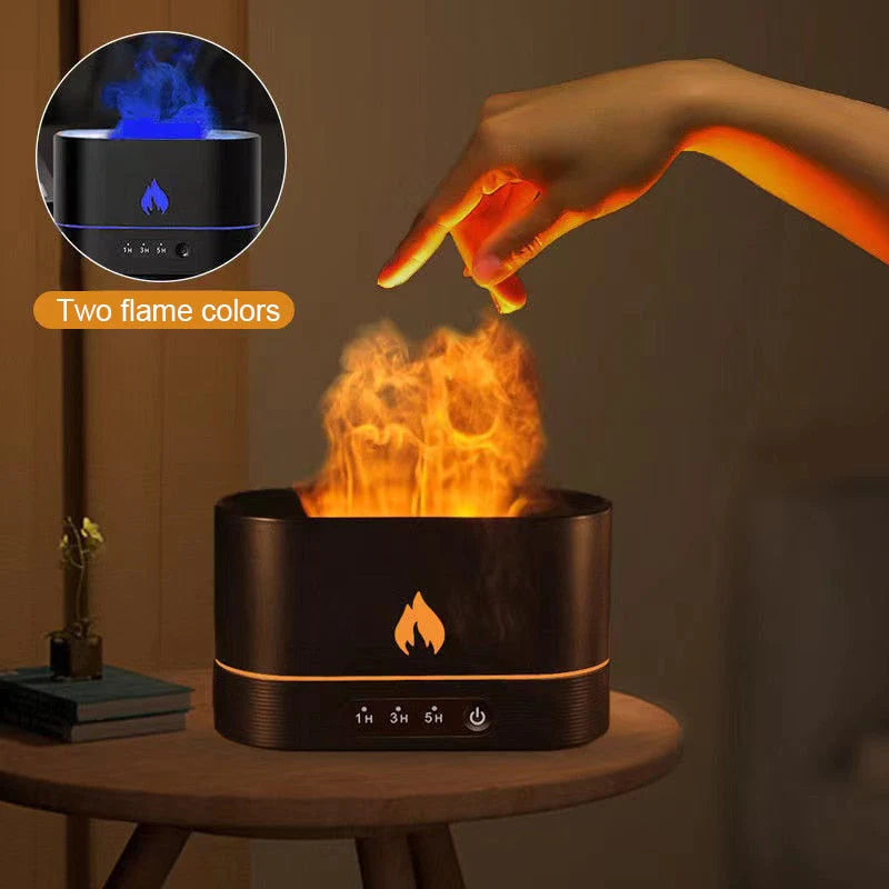 J.Y.R® Flame Light Oil Diffuser And Humidifier