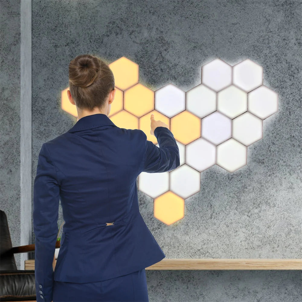 J.Y.R® Honeycomb Modular LED Wall Lamp