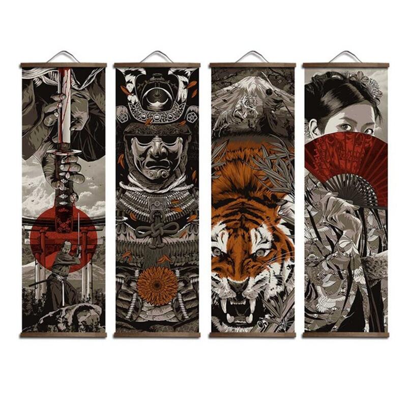 J.Y.R® Heart Of A Warrior Samurai Paintings