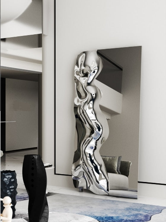 J.Y.R®Stainless Steel Lava Mirror