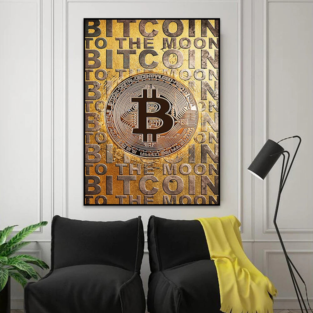 J.Y.R® Crypto Vista Bitcoin Art Collection