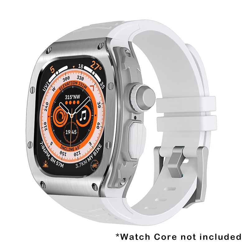 J.Y.R®Stainless Steel Luxury Apple Watch Cases for Apple Watch Ultra