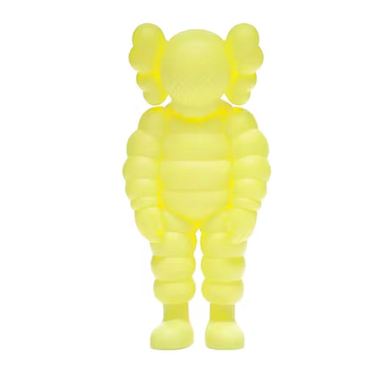 KAWS What Party Vinyl Figure JAUNE